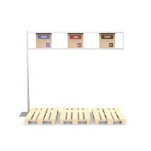 Aufsatz für Palettenrahmen