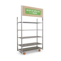 Werbeschild Halterung CC Wagen Dänische Wagen