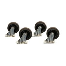 Hochbelastbare Räder für Flightcases und Trolleys