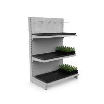 Pflanzenpräsentation im Ladenregal