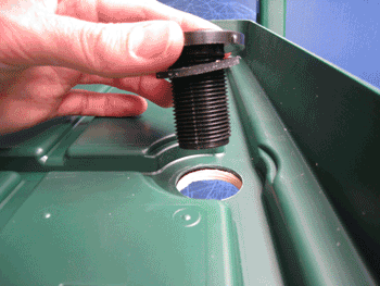 Wasserwanne mit Sieb